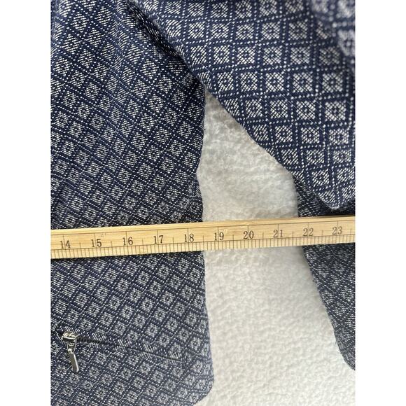 Metaphor Assymetrical Zip Up Raw Hemline 2 Zipper Front Pockets XL Pre-Owned - Picture 11 of 11